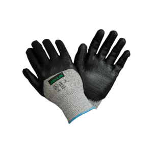 JAVLIN 13G GAUGE LINER WITH 3/4 BLACK FOAM NITRILE COATING , SIZES 8(M), 9(L),  10(XL)