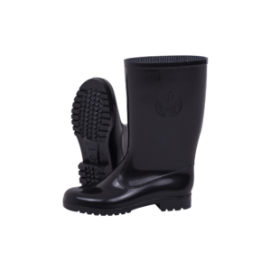 Javlin Calf Length Ladies gumboots Black/Black