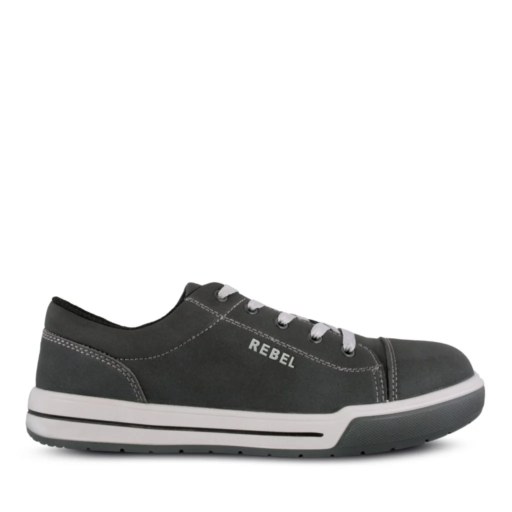 REBEL Lo Top Safety Shoe Charcoal